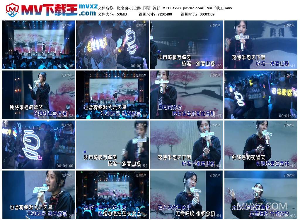 肥皂菌-云上醉_国语_流行_MEE01293